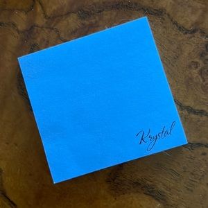 Personalized Name Krystal Post-it Notes
